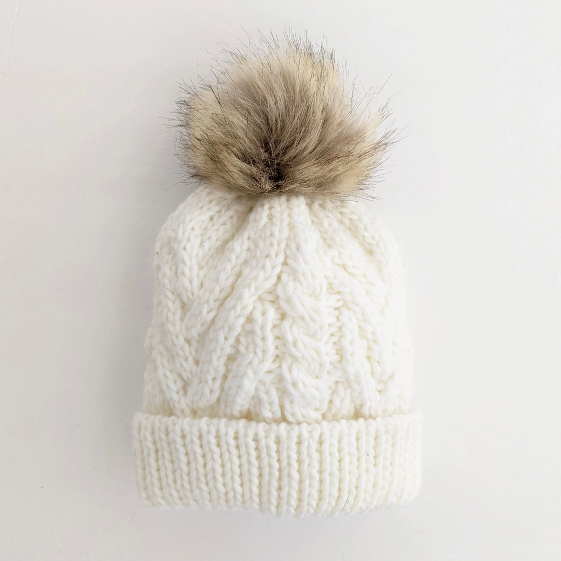 Check Pom Pom Beanie – Aisley + June