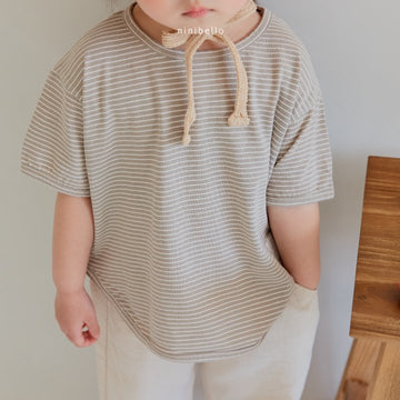 Stripes Piping Tee