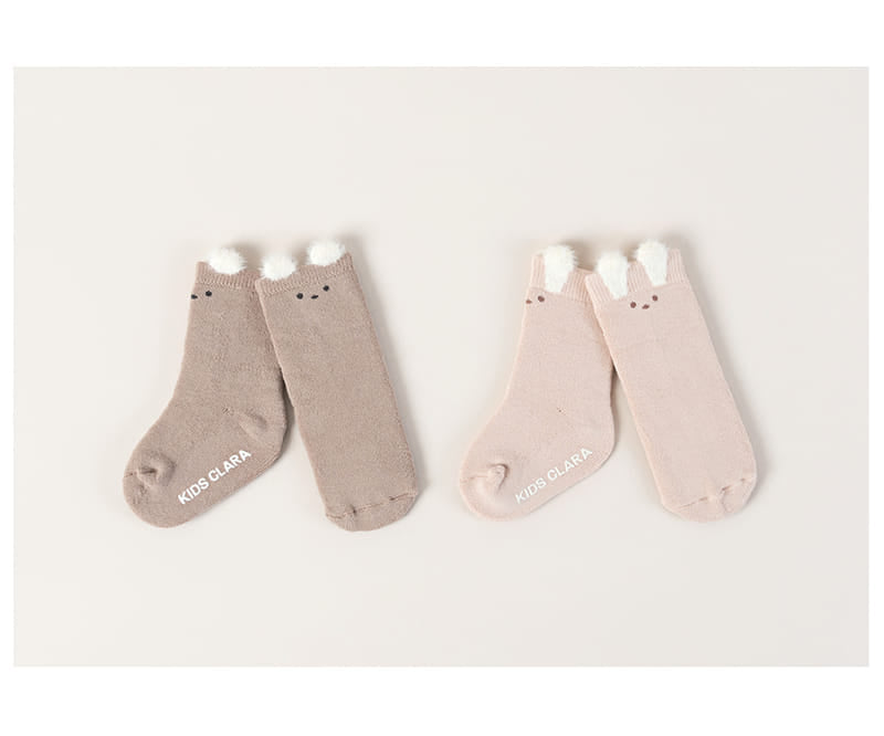 Animal Fleece Socks 2
